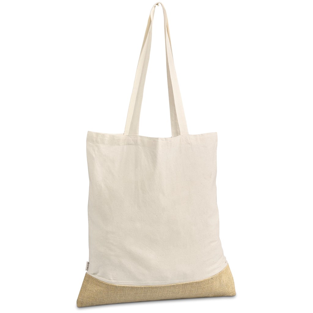 Okiyo Bijin Jute & Cotton Shopper additional Images Without Logos