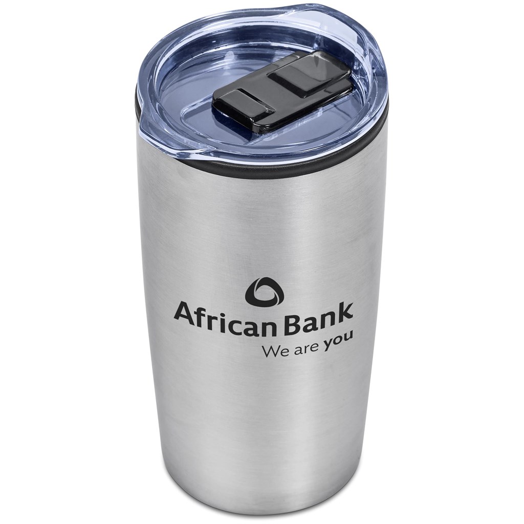 Altitude Magna Stainless Steel & Plastic Double-Wall Tumbler - 550ml additional Images With Logos