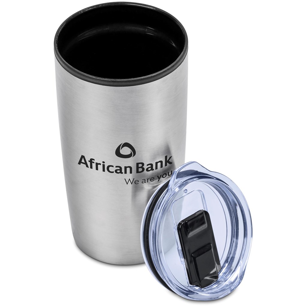 Altitude Magna Stainless Steel & Plastic Double-Wall Tumbler - 550ml additional Images With Logos