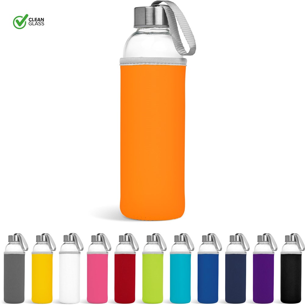Kooshty Neo Glass Water Bottle - 500ml additional Images Without Logos